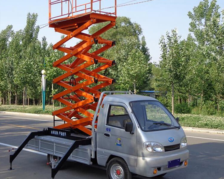 Truck mounted scissor lift Y-XC